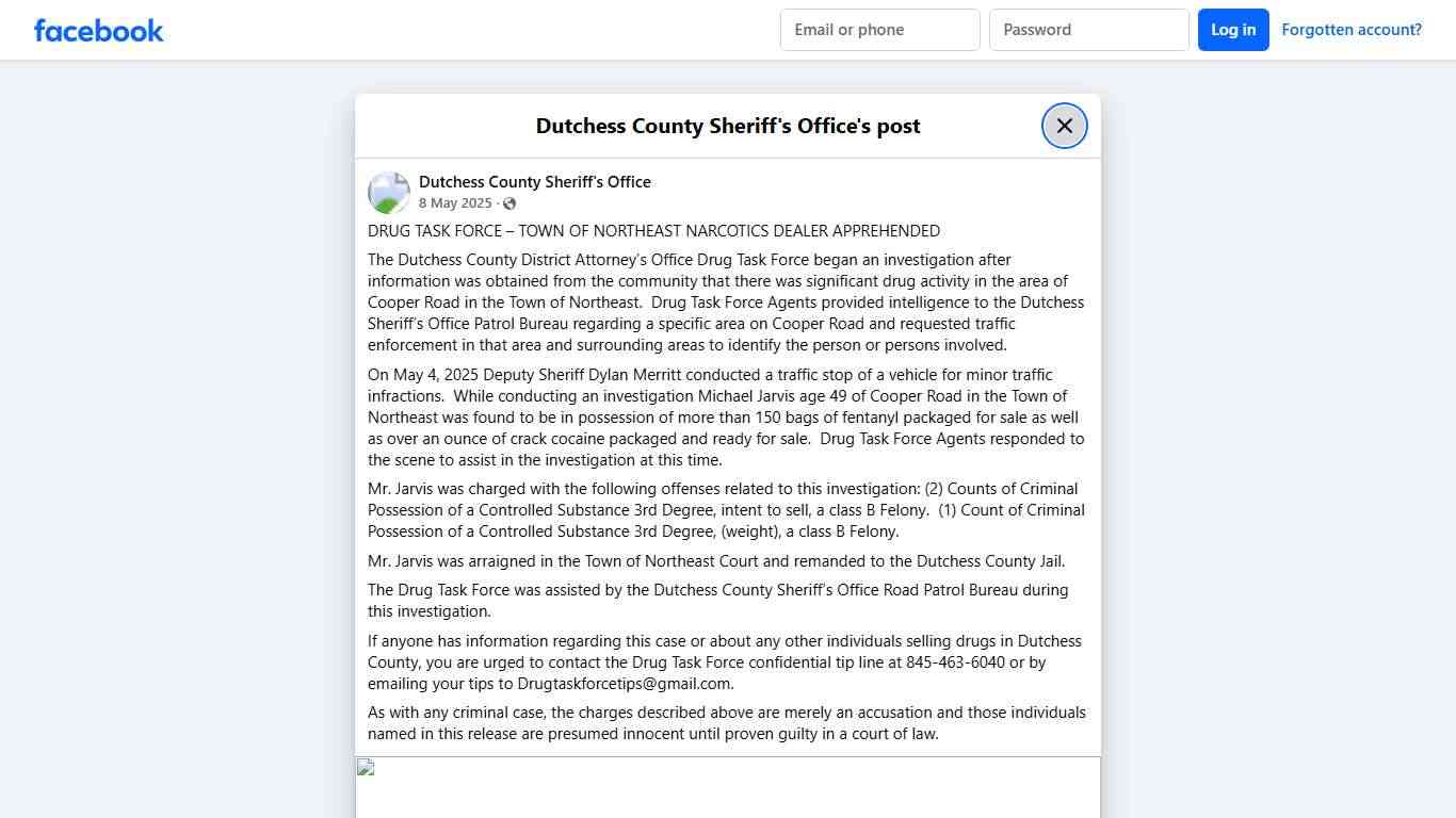 DRUG TASK FORCE – TOWN... - Dutchess County Sheriff's Office Facebook